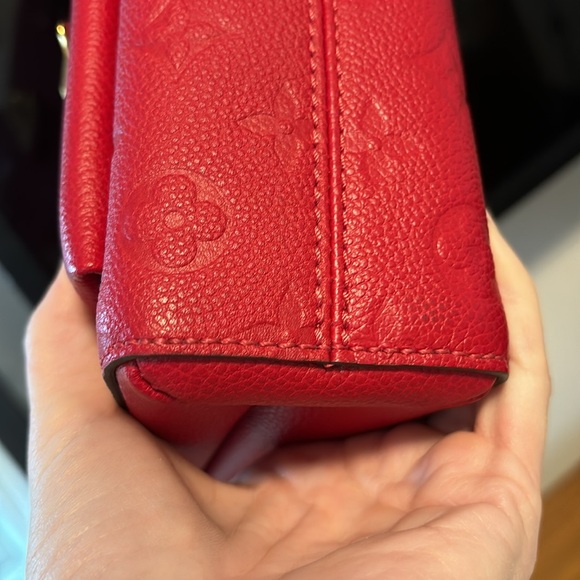Louis Vuitton Vavin in Scarlet Red with twilly - Picture 11 of 17